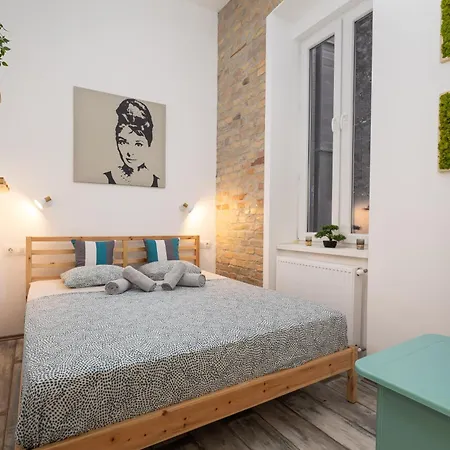 Vintage Loft - Free Private Parking - Metro - Tram - Ac Apartmán Budapešť