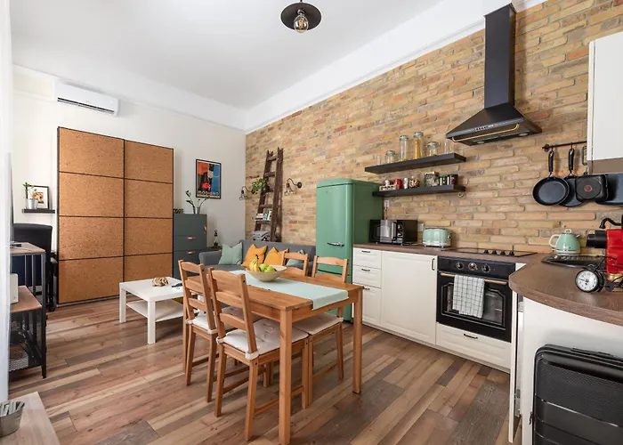 Vintage Loft - Free Private Parking - Metro - Tram - Ac Budapešť